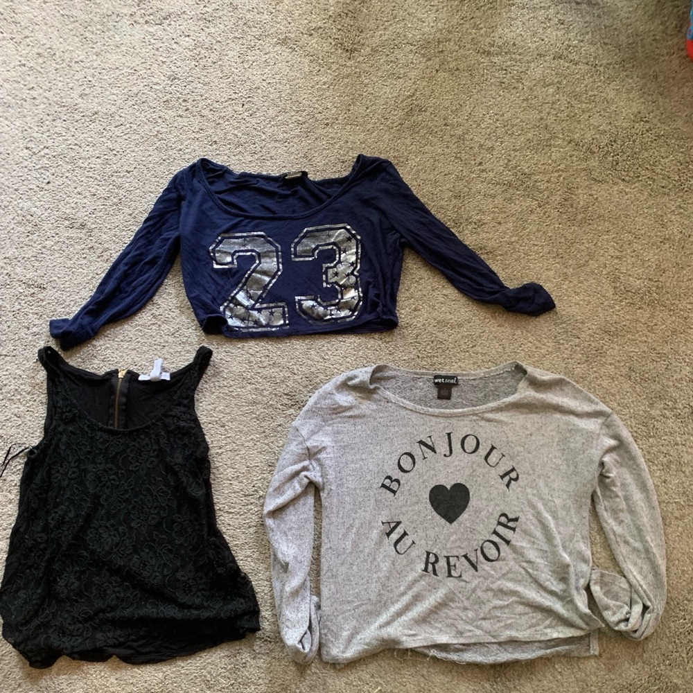 Ladies cute tops size small